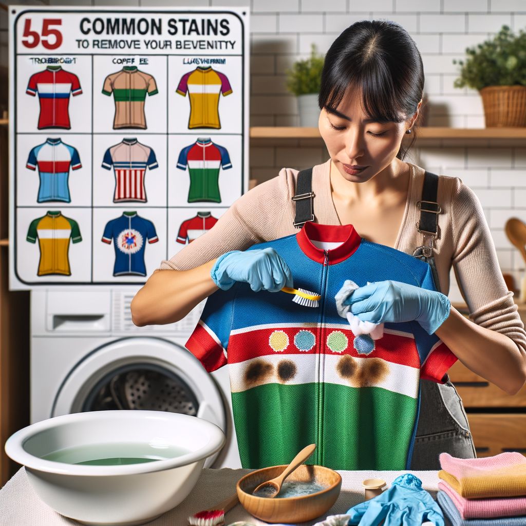 Removing common stains: